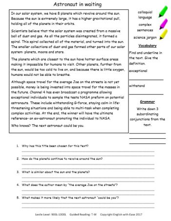 Year 6 Comprehension Pack – Teaching With Ease